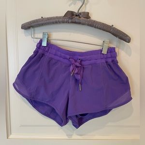 Lululemon purple shorts